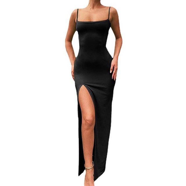 Truyuety Maxikleid Damen Kleider Lange sexy Cocktailkleid Sommerkleid Maxik günstig online kaufen