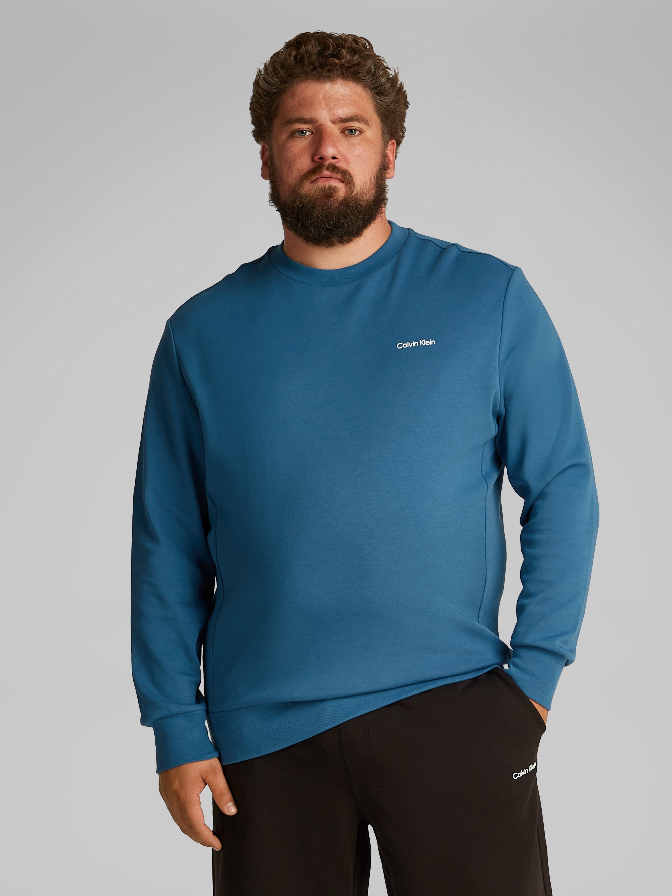 Calvin Klein Big&Tall Sweatshirt BT_MICRO LOGO günstig online kaufen