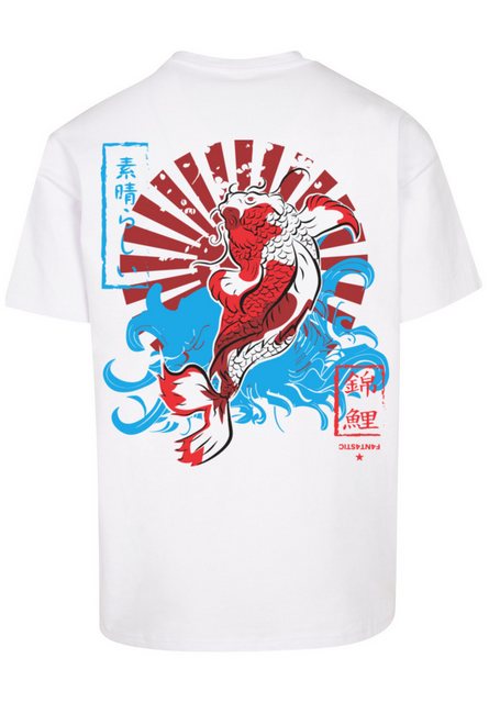 F4NT4STIC T-Shirt Japan Koi Fisch Karpfen Print günstig online kaufen