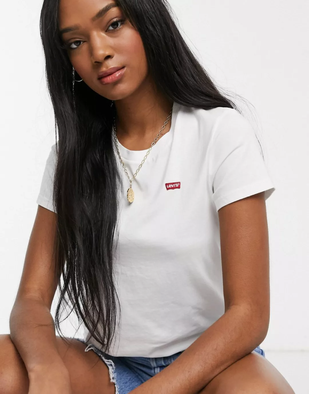 Levi´s ® The Perfect Kurzarm T-shirt XS White günstig online kaufen
