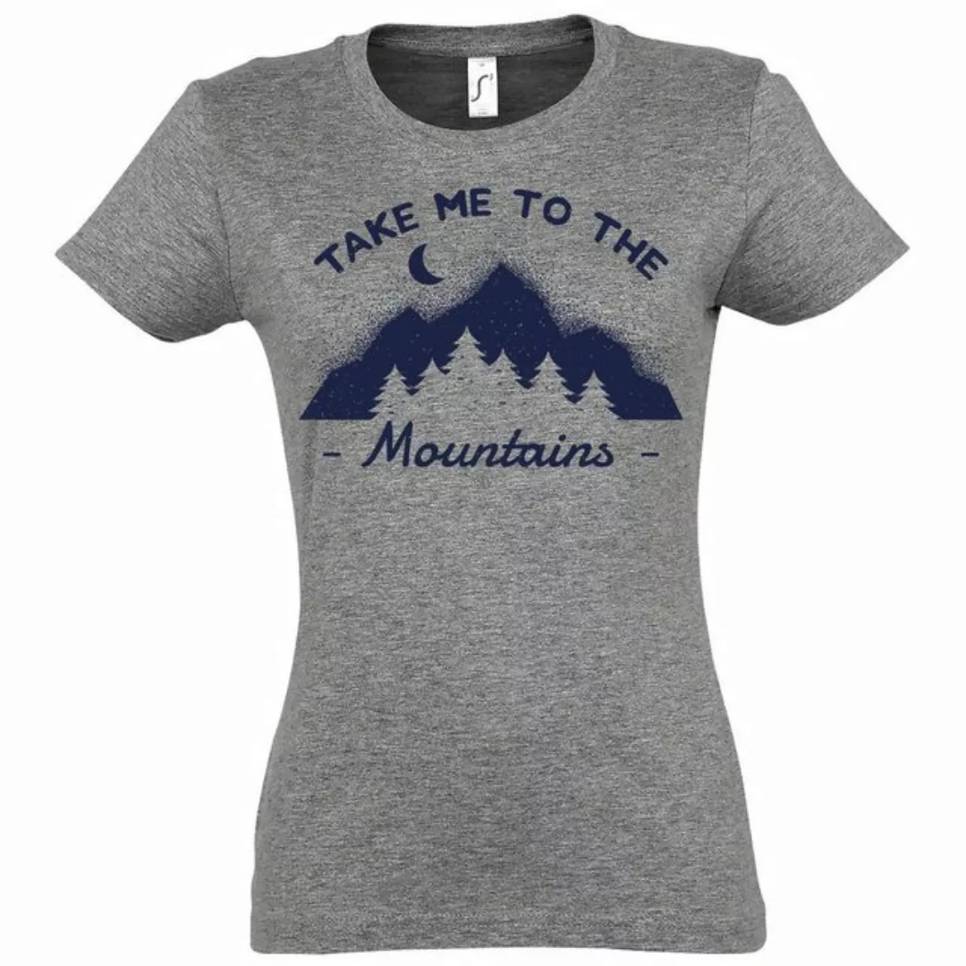 Youth Designz T-Shirt Take me to the Mountains Damen T-Shirt mit modischem günstig online kaufen