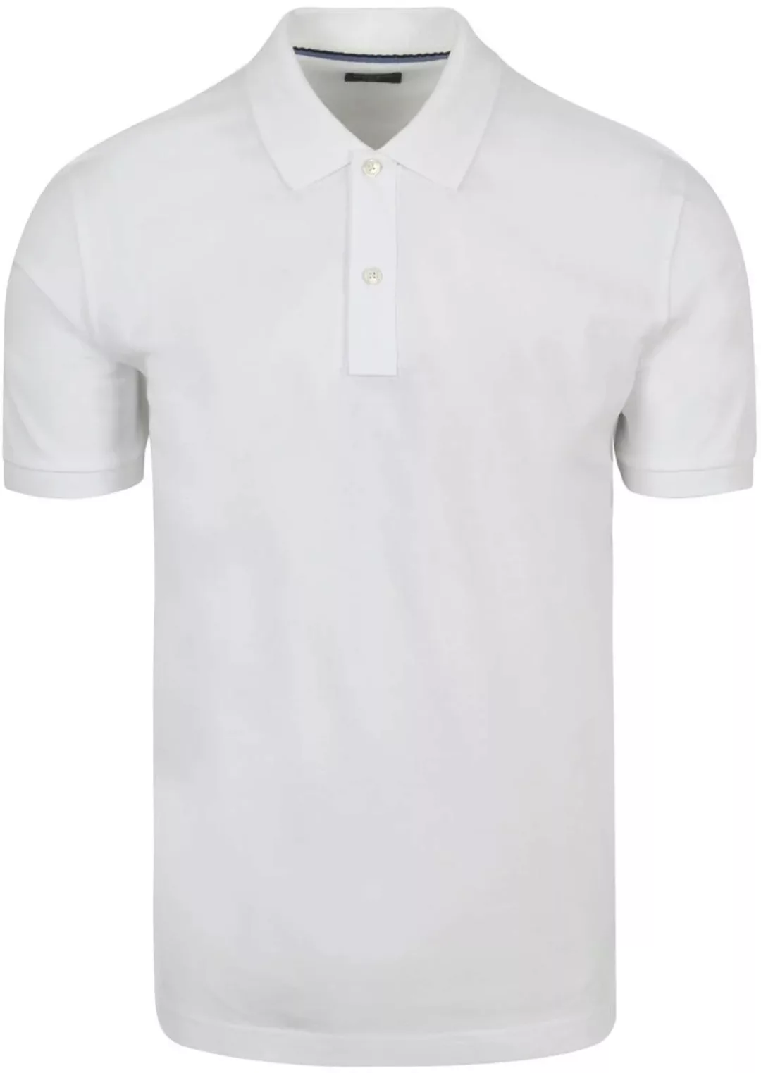 OLYMP Poloshirt Piqué Weiß - Größe L günstig online kaufen
