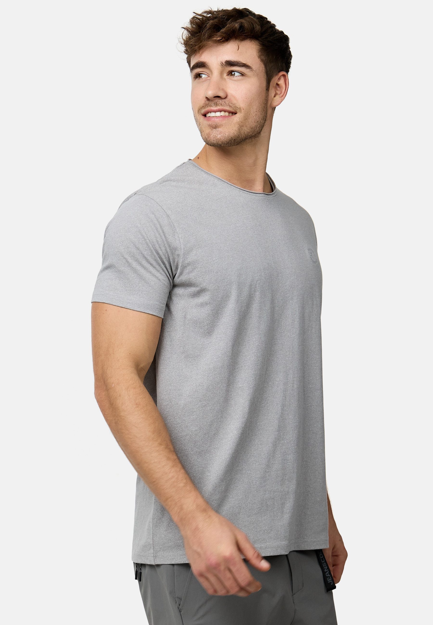 Indicode T-Shirt INWalmore T-Shirt mit Rundhals-Ausschnitt günstig online kaufen