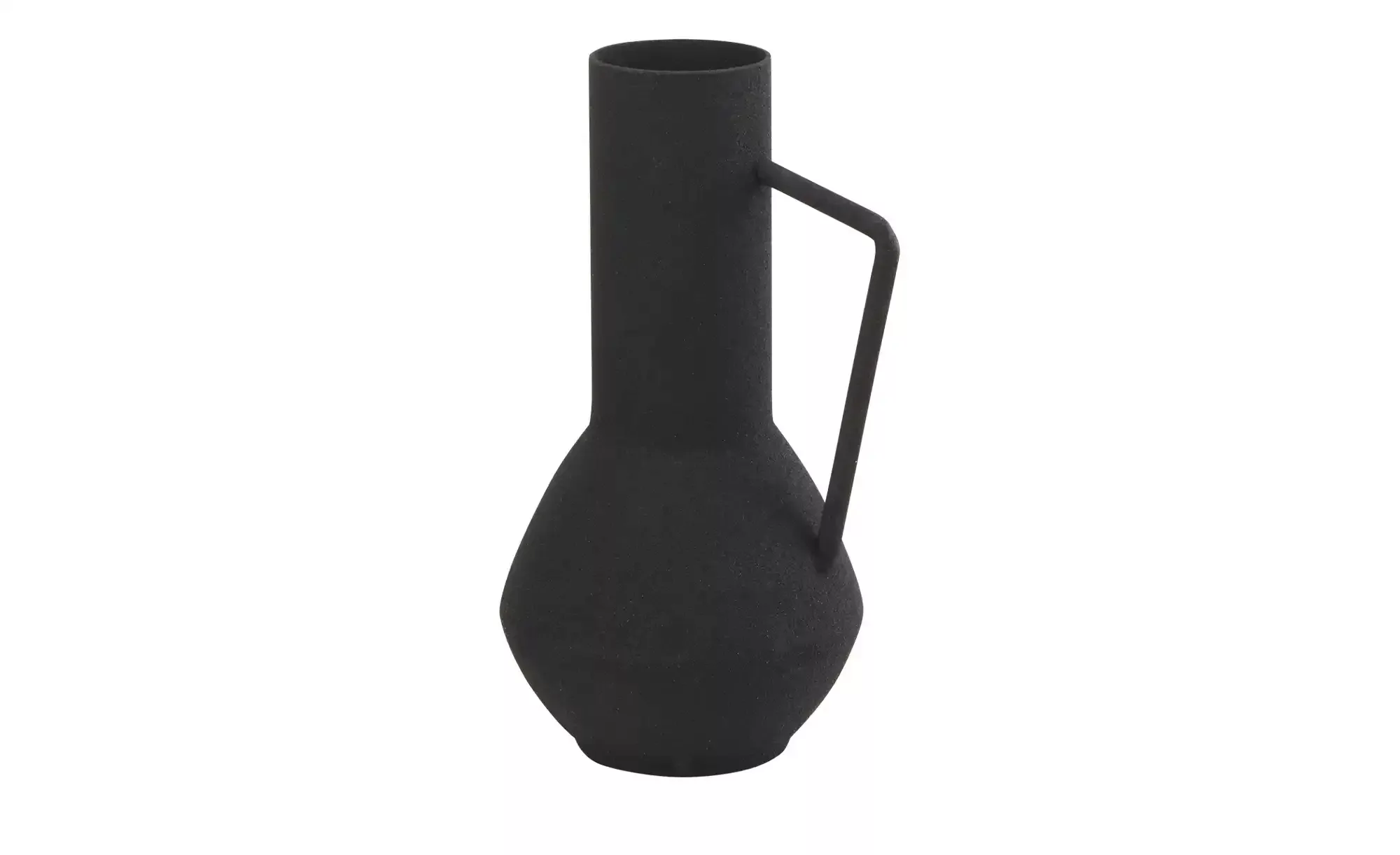 Vase ¦ schwarz ¦ Eisen ¦ Maße (cm): H: 17,5  Ø: 10.5 Accessoires > Vasen - günstig online kaufen