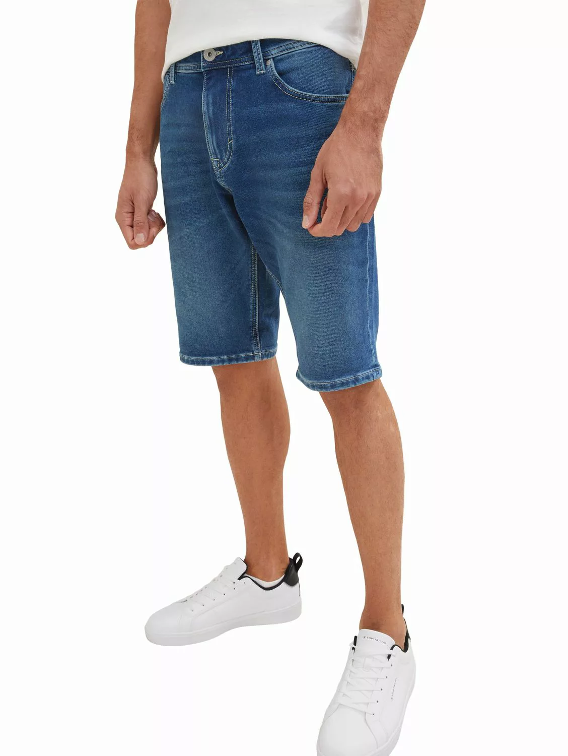 Tom Tailor Herren Jeans Short JOSH Regular Slim Fit günstig online kaufen