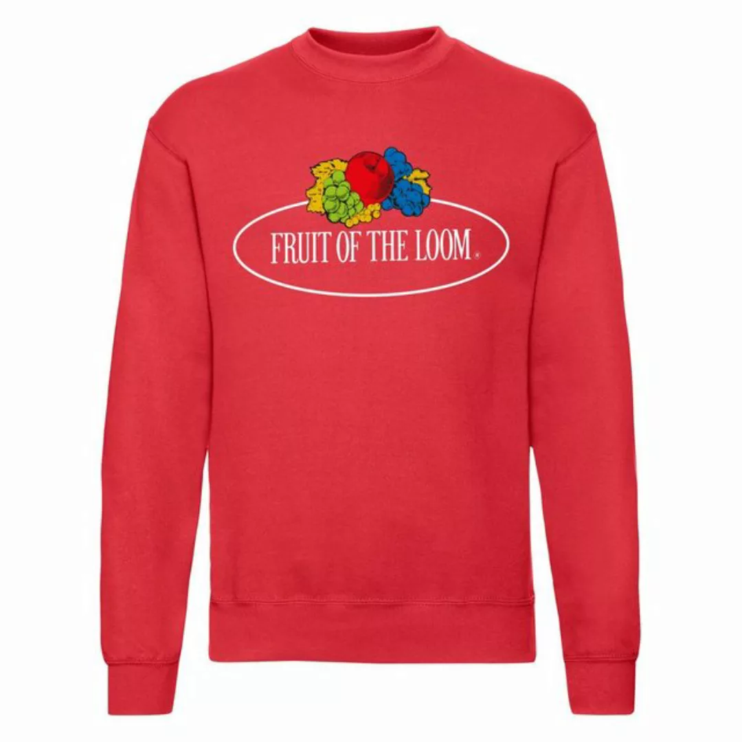 Fruit of the Loom Sweatshirt Fruit of the Loom Sweatshirt mit Vintage-Logo günstig online kaufen