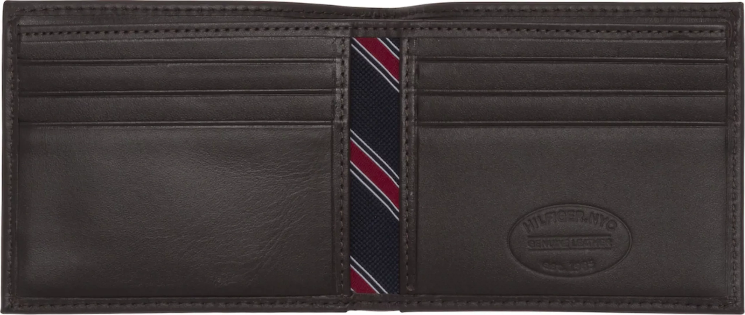 Tommy Hilfiger Eton Mini Ebossed Bifold One Size Brown günstig online kaufen