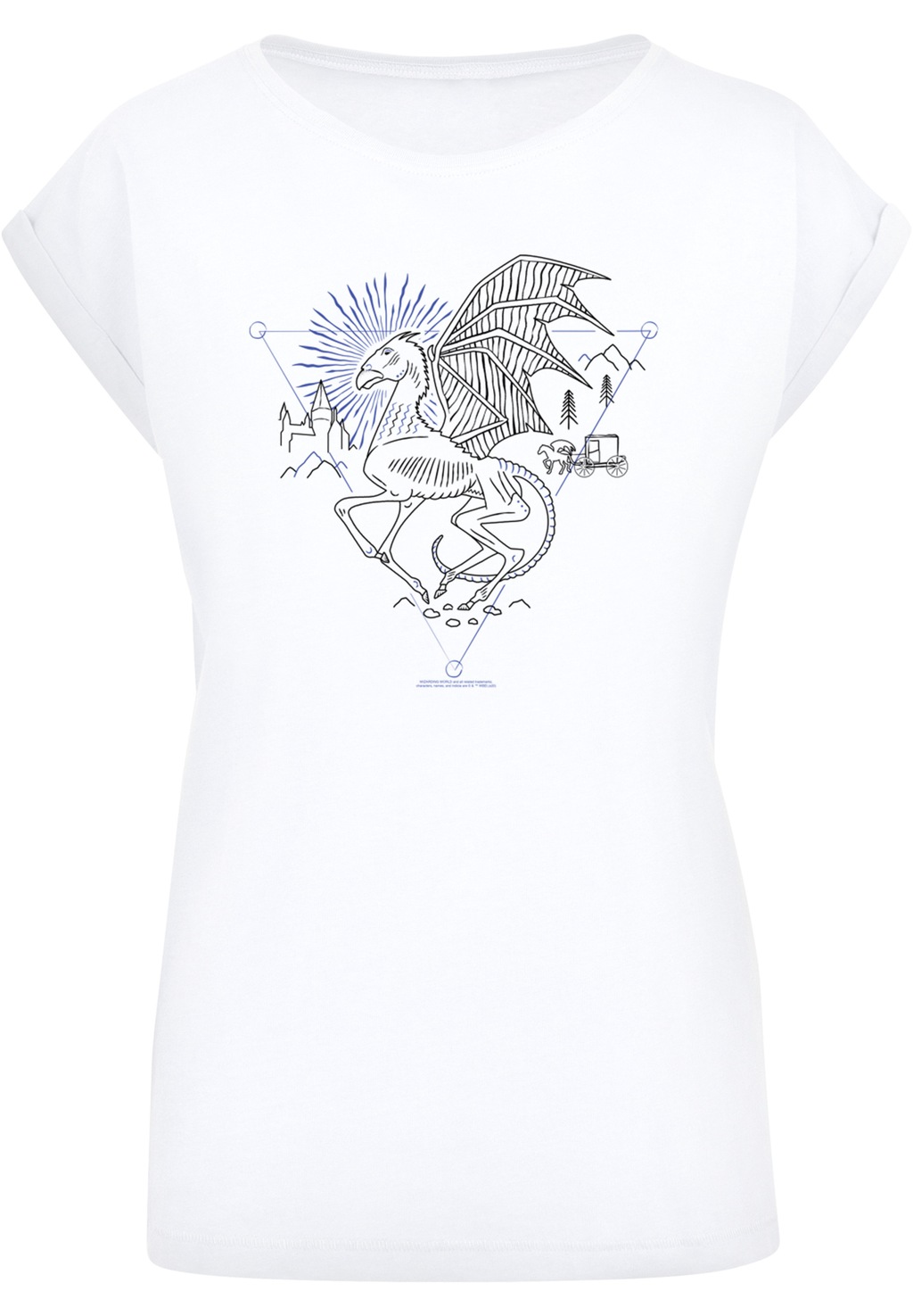 F4NT4STIC T-Shirt "Harry Potter Thestral Line Art", Print günstig online kaufen