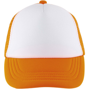 Sols  Mütze BUBBLE KIDS Blanco Naranja Fluor-GORRA DE MALLA DE 5 PANELES günstig online kaufen