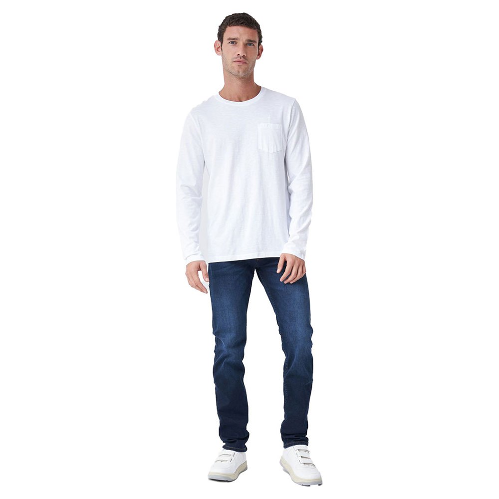 Salsa Jeans 126403-000 / Pocket Embroidery Pullover S White günstig online kaufen
