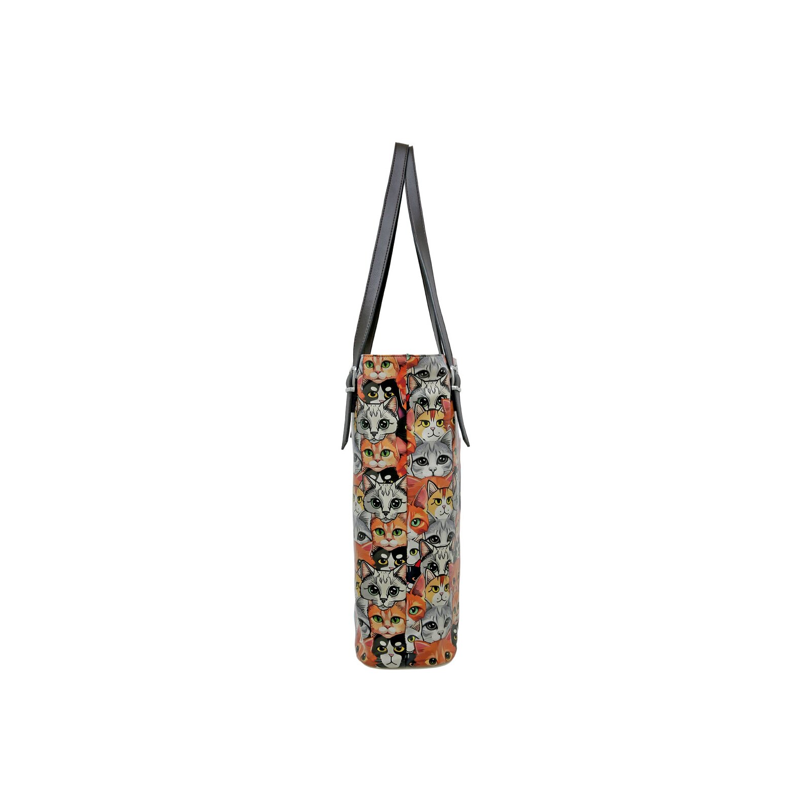 DOGO Umhängetasche "Tall Bag Damen Schultertasche Cat Audience Damen Schult günstig online kaufen
