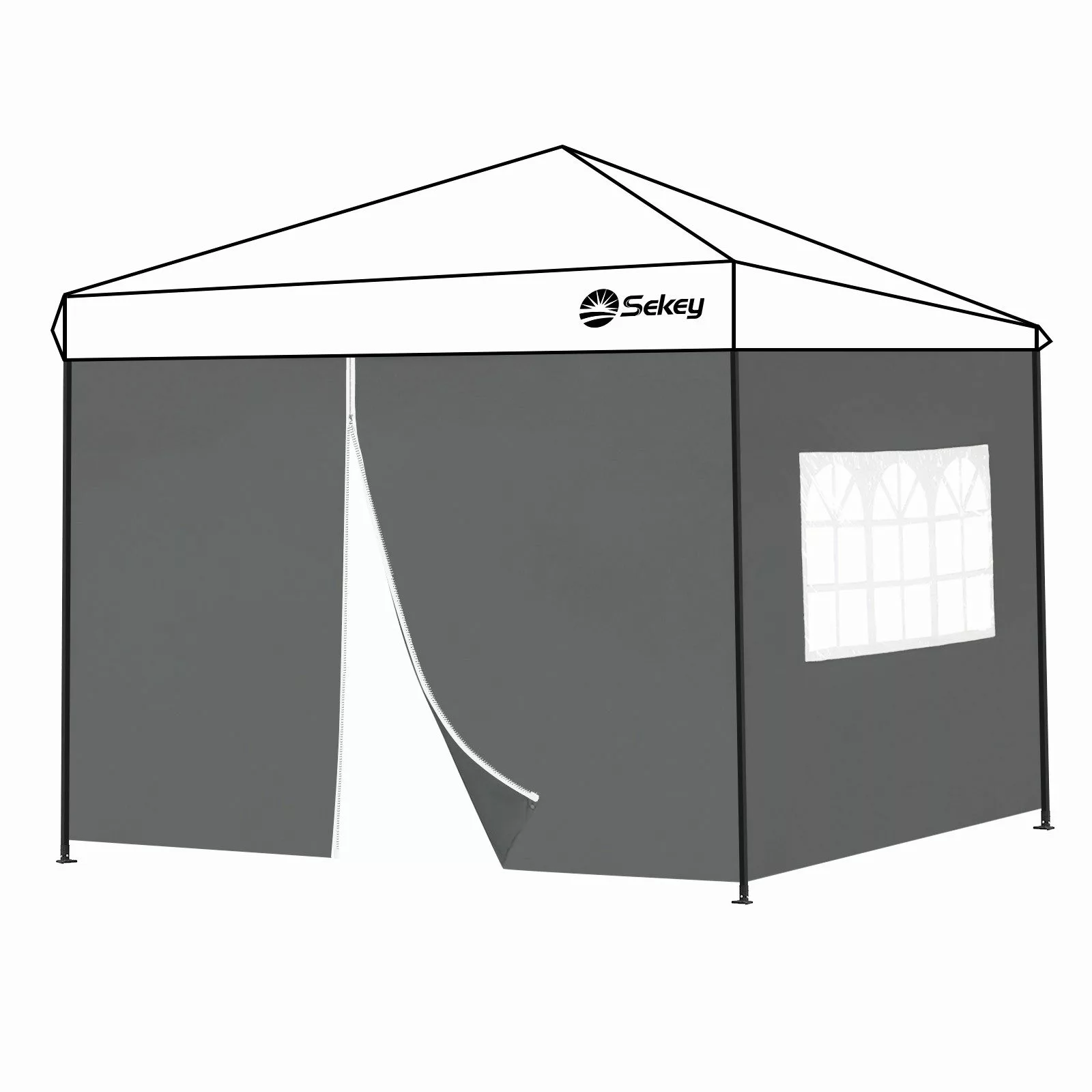 Sekey Pavillonseitenteil 2er Set Pavillon Seitenteile günstig online kaufen
