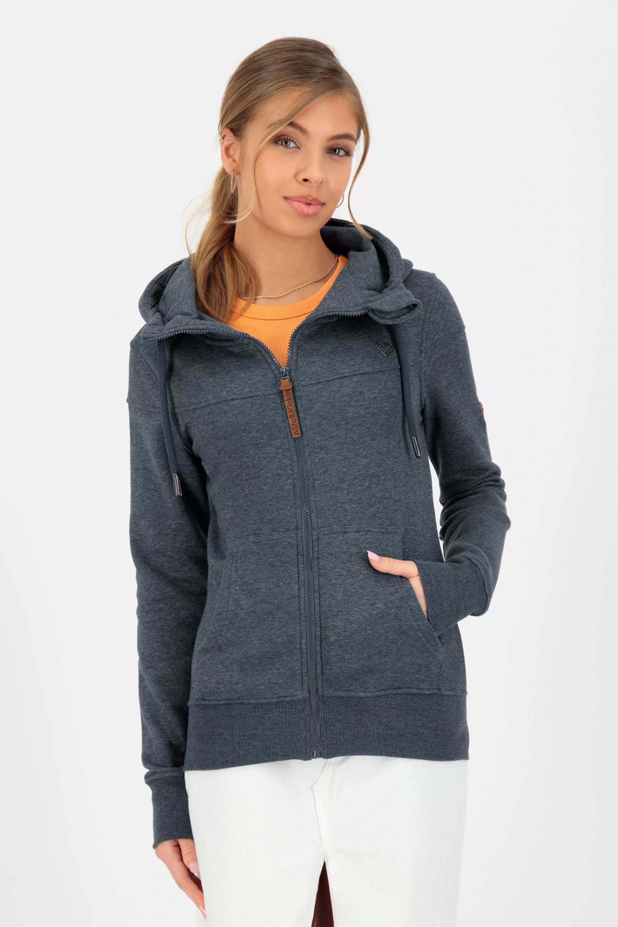 Alife & Kickin Kapuzensweatjacke "PalinaAK A Hooded Sweat Jacket Damen" günstig online kaufen