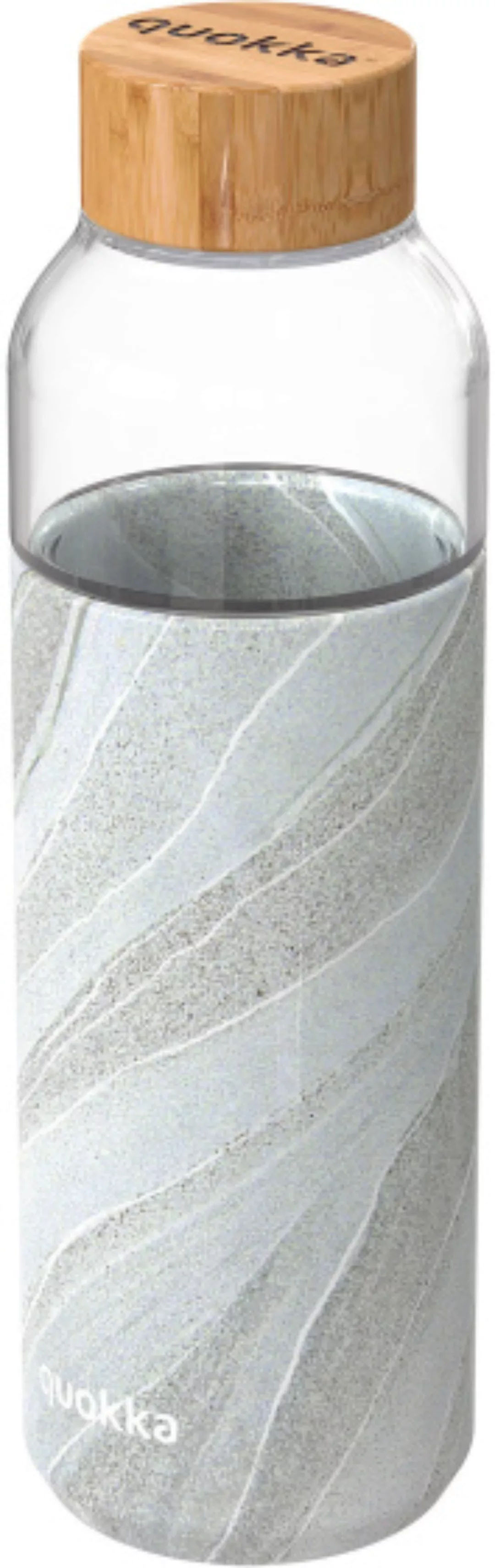 Trinkflasche Flow White Stone Glas 660 Ml Weiß günstig online kaufen