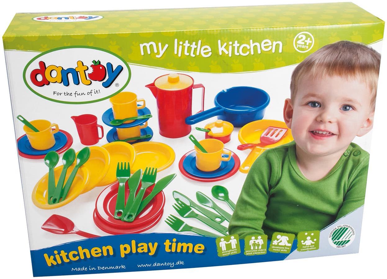 dantoy Spielgeschirr Küchenspielset 42T, (42-tlg), Made günstig online kaufen