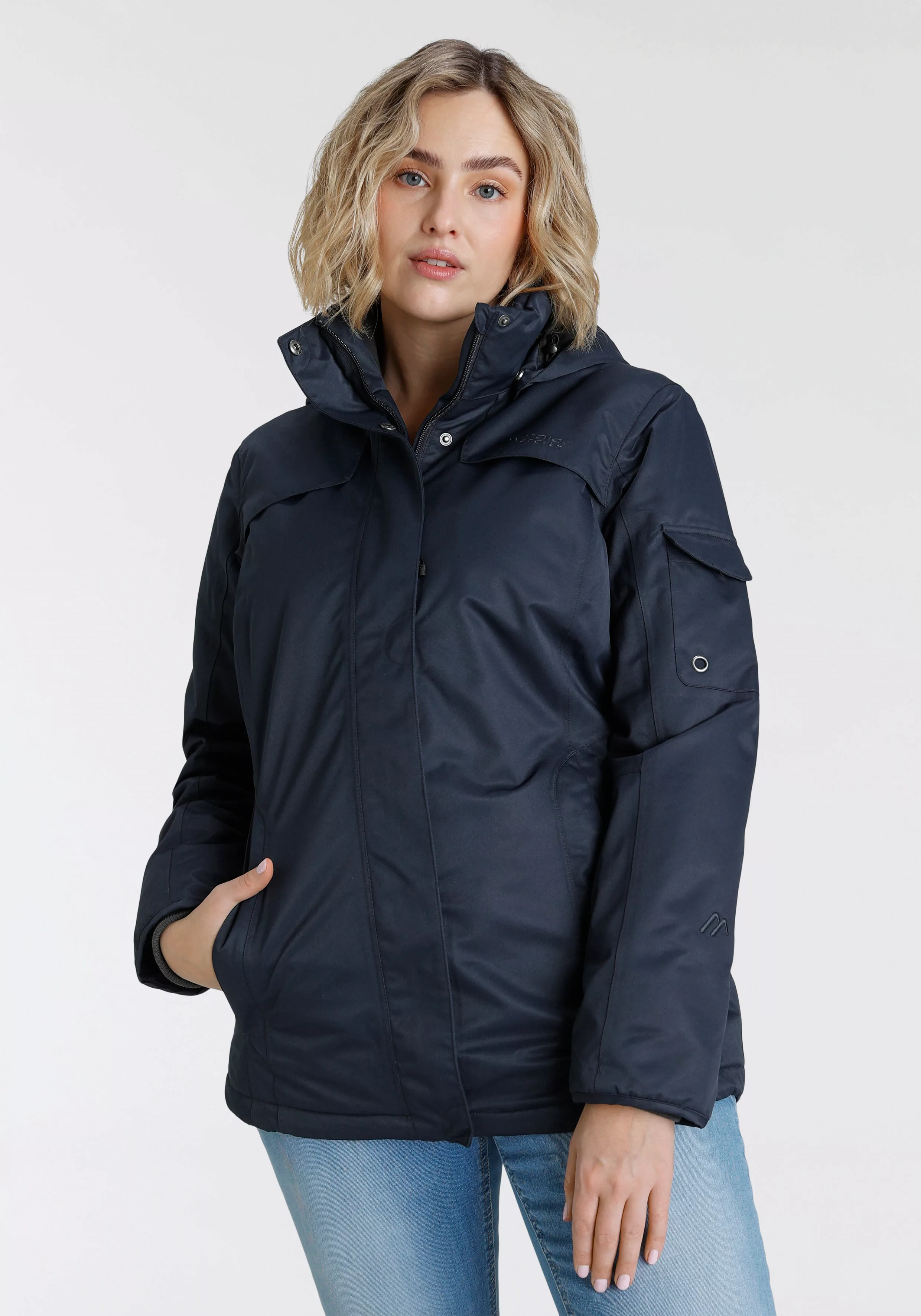 Maier Sports Outdoorjacke "Große Größen", mit Kapuze, Wind- & wasserdicht, günstig online kaufen