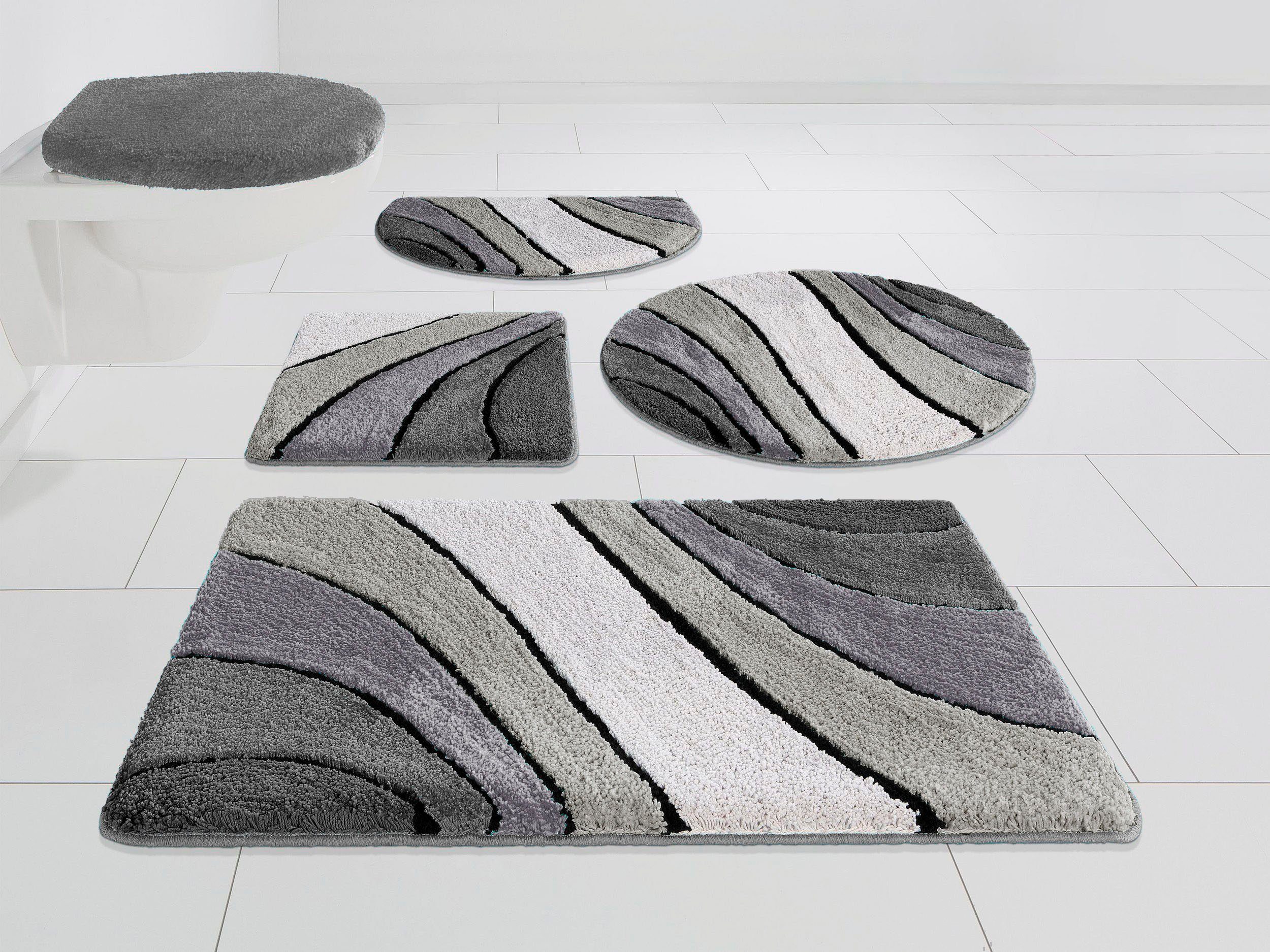 my home Badematte Josie, Badvorleger, Badezimmer günstig online kaufen