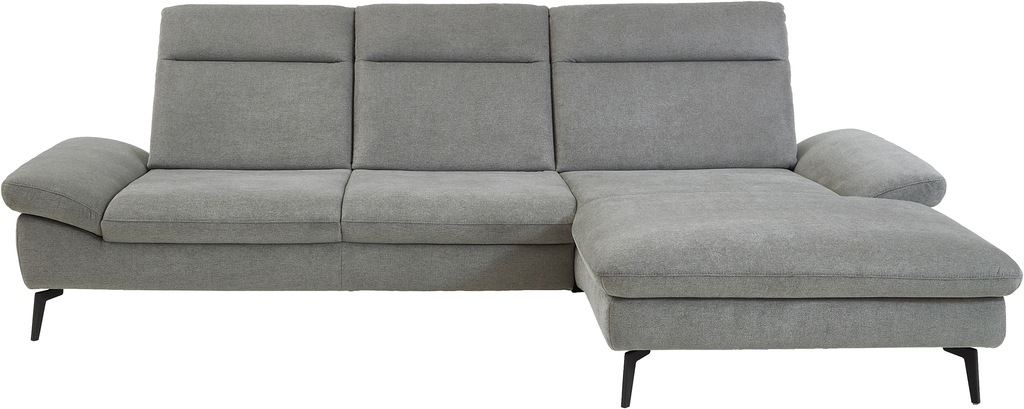 HUKLA Ecksofa "HU-HP22156 L-Form", inkl. Kopfpolsterverstellung, optional m günstig online kaufen