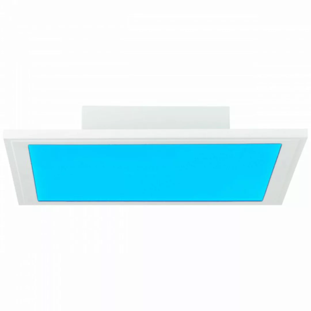 BRILLIANT ABIE LED Aufbaupaneel 29,5 cm Metall / Kunststoff Weiß günstig online kaufen