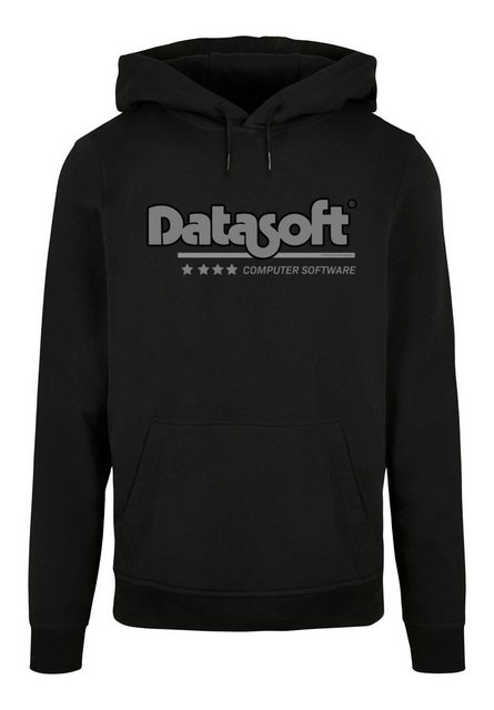 F4NT4STIC Kapuzenpullover Retro Gaming Datasoft Logo schwarz Print günstig online kaufen