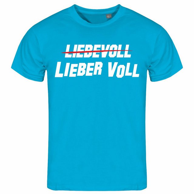 deinshirt Print-Shirt Herren T-Shirt Lieber Voll Funshirt mit Motiv günstig online kaufen