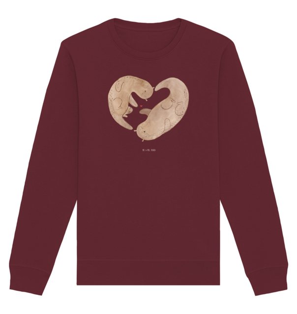 Mr. & Mrs. Panda Longpullover Größe XXL Otter Valentine - Burgundy - Gesche günstig online kaufen