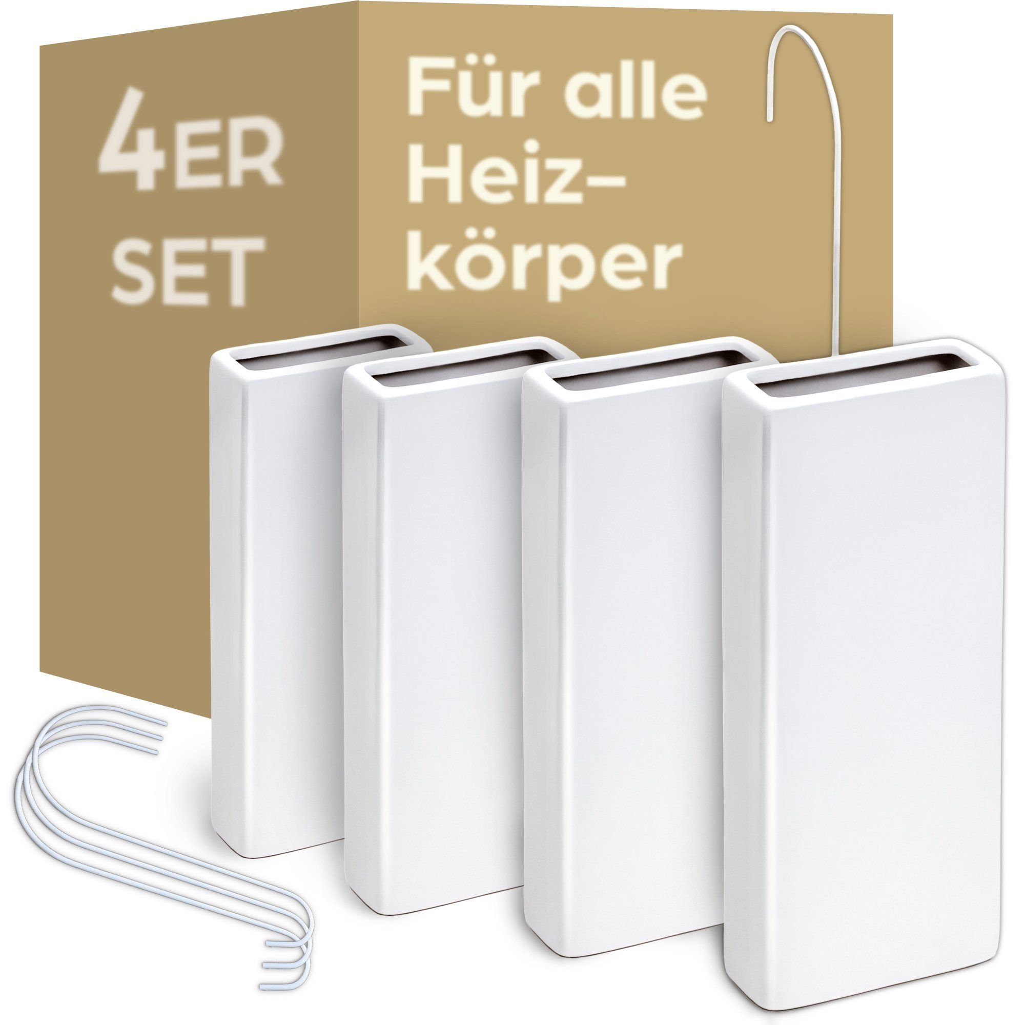 Praknu Luftbefeuchter 4 x Luftbefeuchter Heizkörper, günstig online kaufen