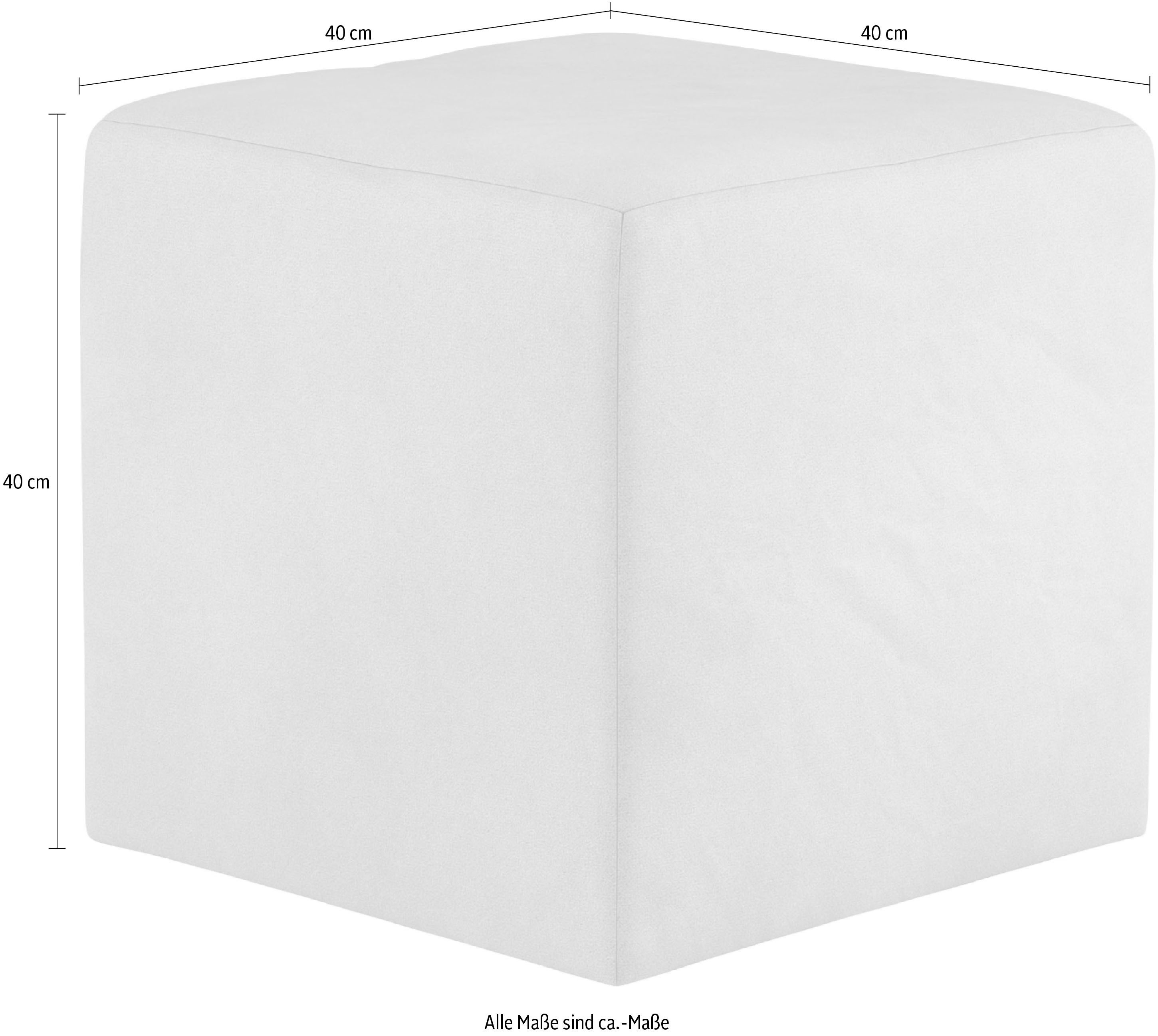 COTTA Hocker "Cuby", Sitzwürfel, Cube, Sitzhocker günstig online kaufen