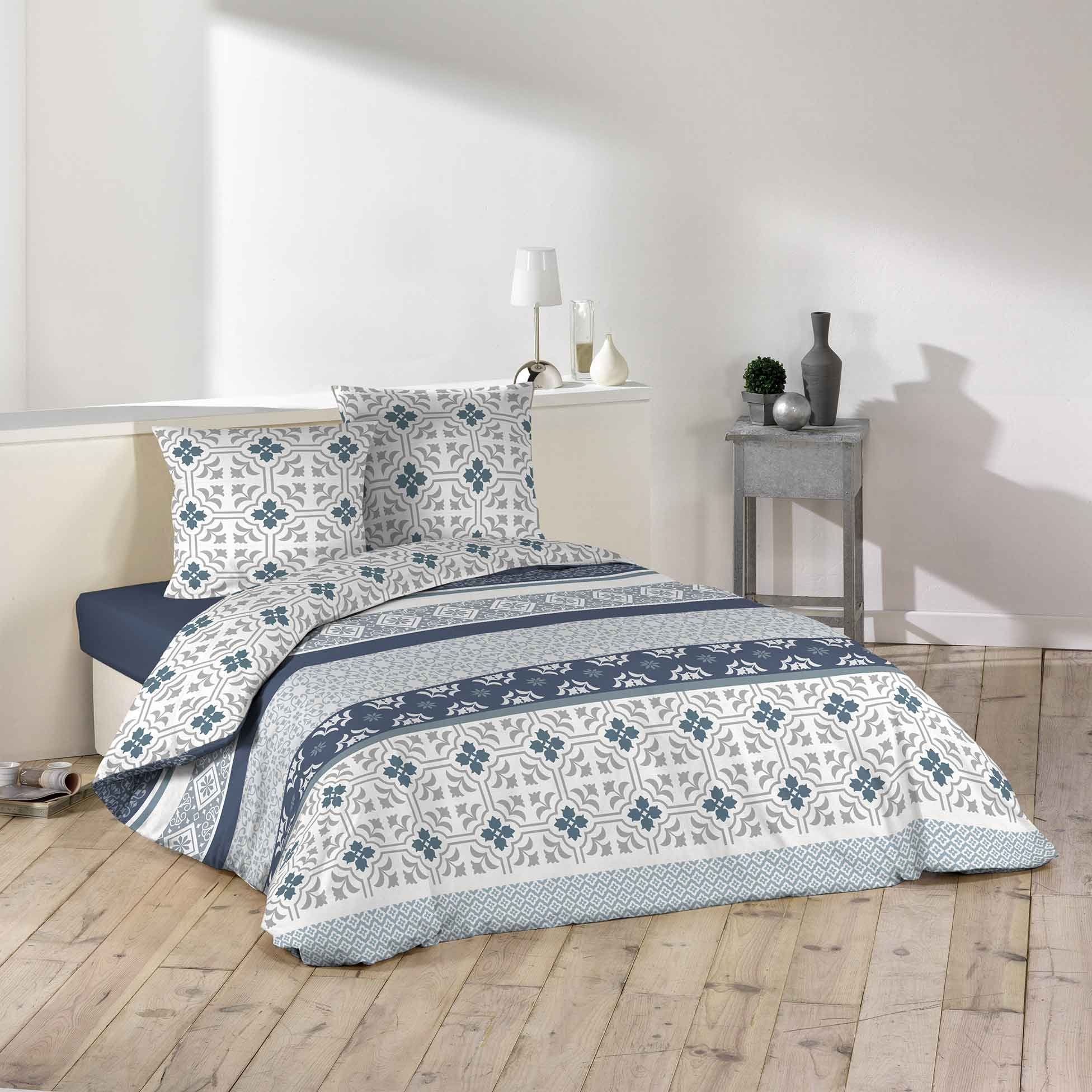 dynamic24 Bettwäsche, Mikrofaser, 3 teilig, Wendebettwäsche günstig online kaufen