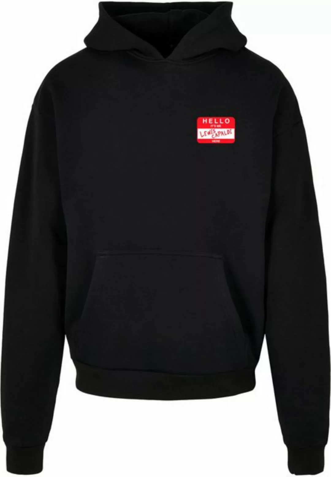 Merchcode Kapuzensweatshirt Merchcode Herren Lewis Capaldi - Hello it's me günstig online kaufen