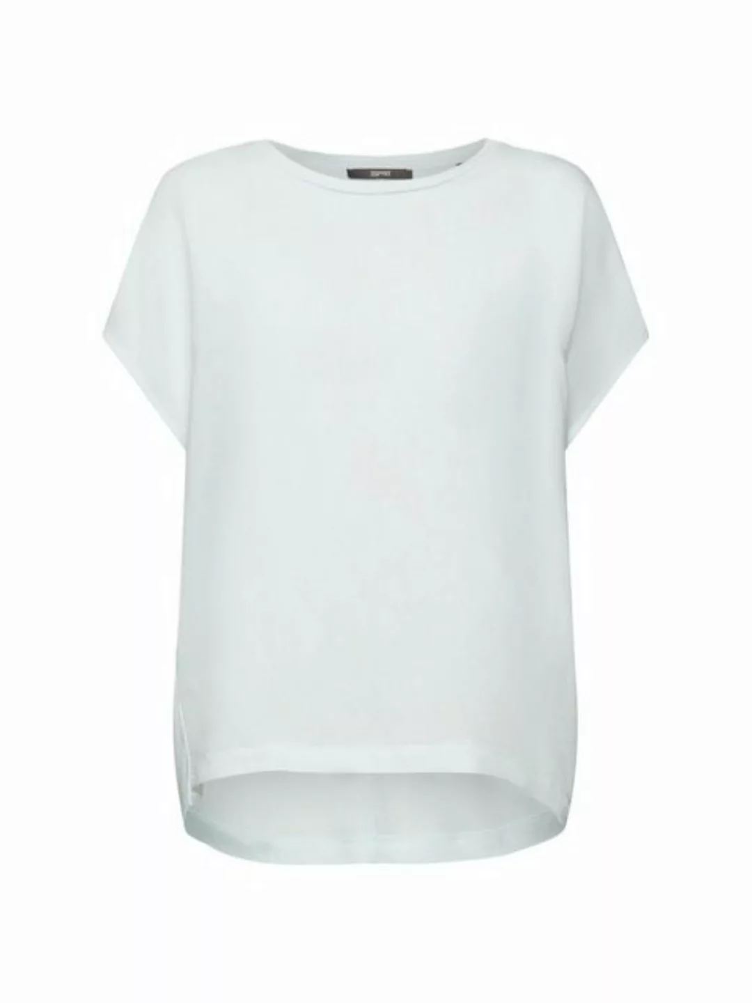 Esprit Collection T-Shirt T-Shirt aus Materialmix (1-tlg) günstig online kaufen