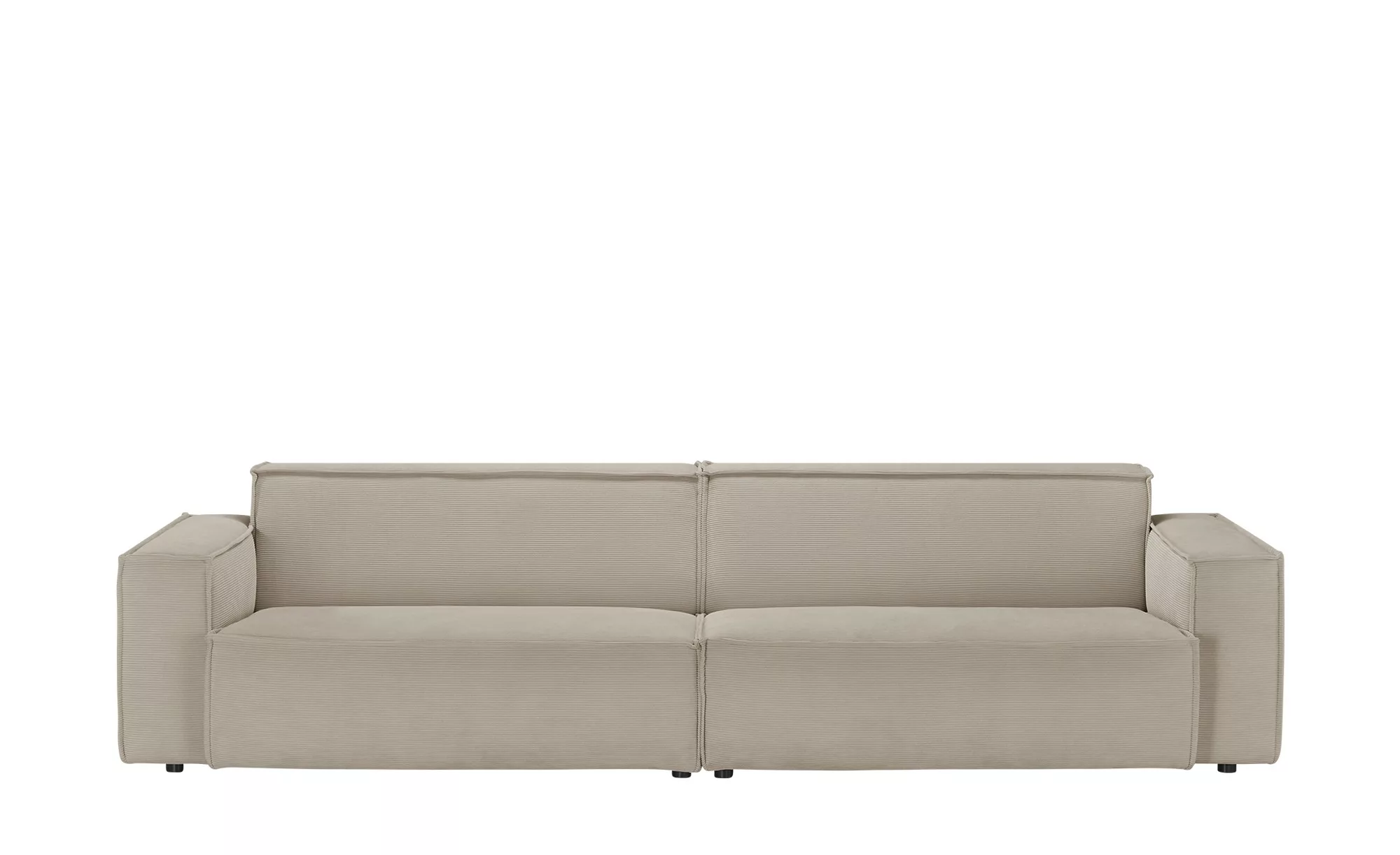 pop Big Sofa Cord Upper East ¦ beige ¦ Maße (cm): B: 296 H: 72 T: 106 Polst günstig online kaufen