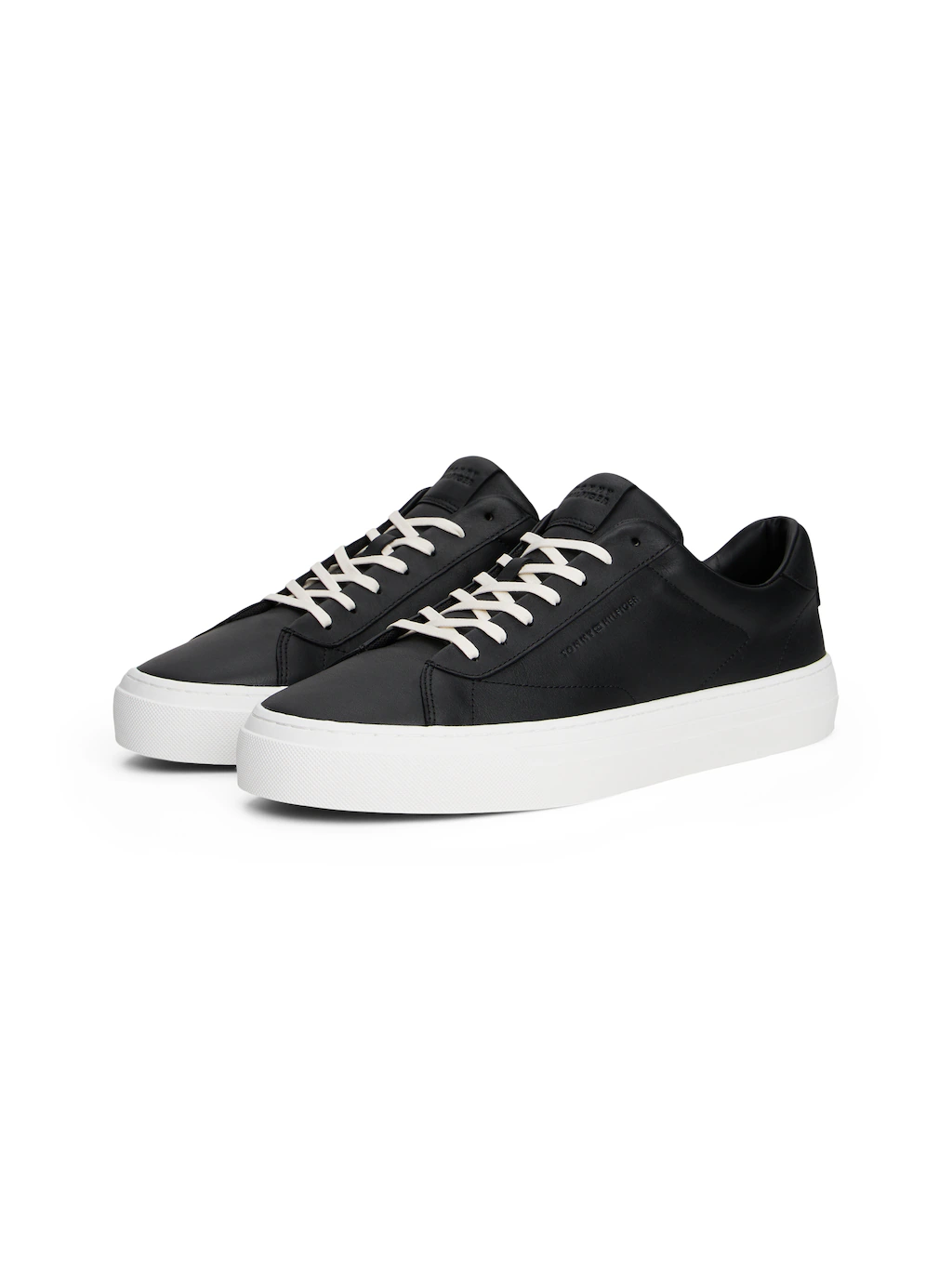 Tommy Hilfiger Sneaker "PREMIUM DRESS CUPSOLE LTH", Freizeitschuh, Halbschu günstig online kaufen