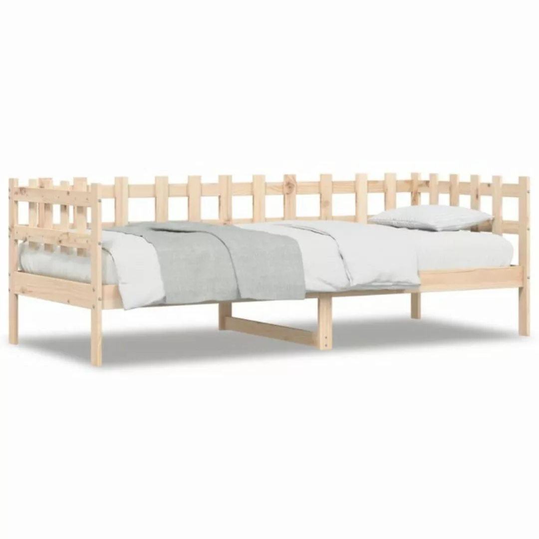 vidaXL Bett Tagesbett ohne Matratze 90x200 cm Massivholz Kiefer günstig online kaufen