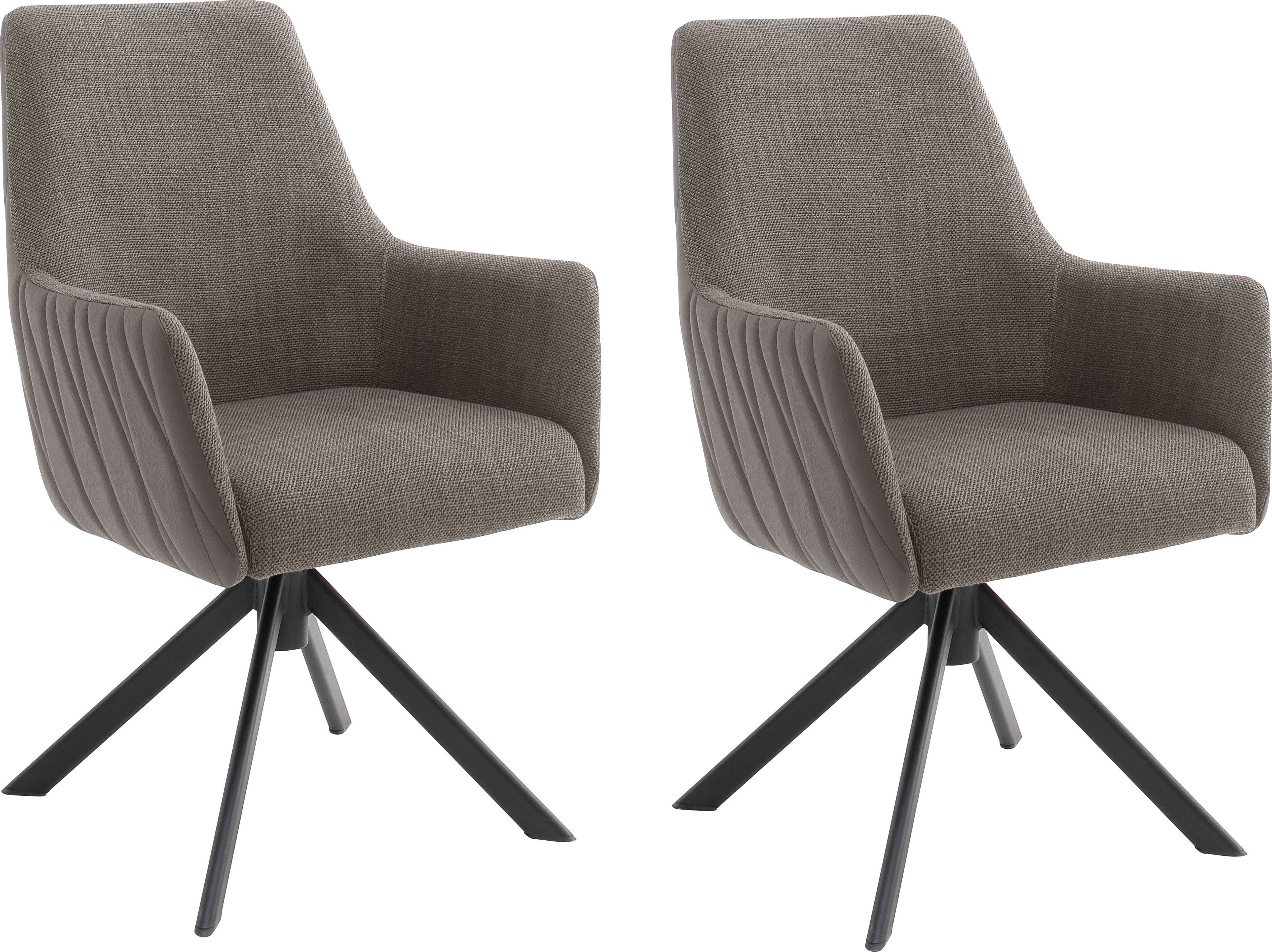 MCA furniture 4-Fußstuhl »Reynosa«, (Set), 2 St., Esszimmerstuhl 360°drehba günstig online kaufen
