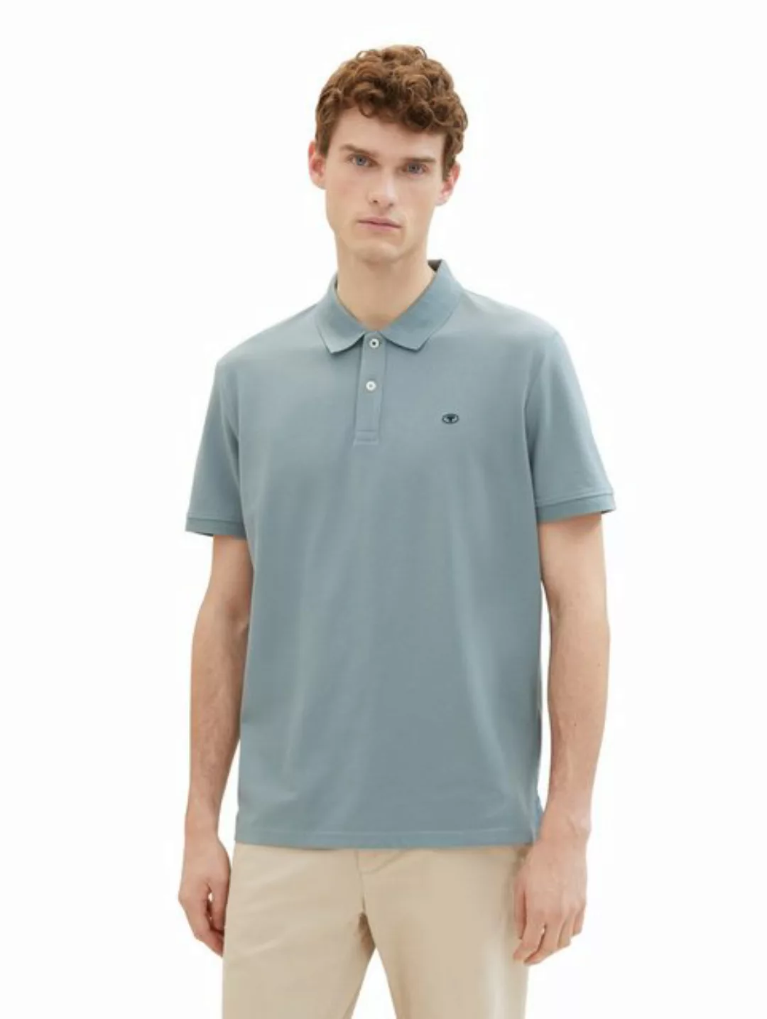 Tom Tailor Herren Poloshirt BASIC CONTRAST günstig online kaufen