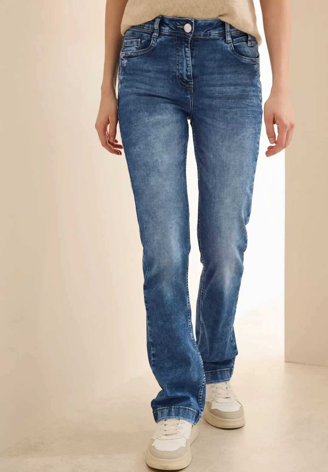 Cecil Gerade Jeans 5-Pocket-Style günstig online kaufen