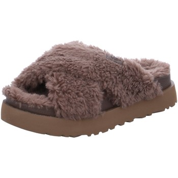 UGG  Hausschuhe Fuzz Sugar Cross Slide 1120860 hickory günstig online kaufen