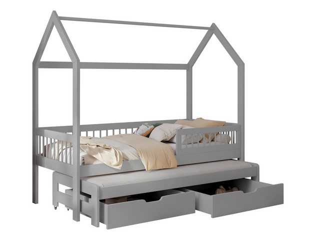MIRJAN24 Kinderbett Asher 90 (mit zwei Bettschubladen), zwei Schlaffläche, günstig online kaufen