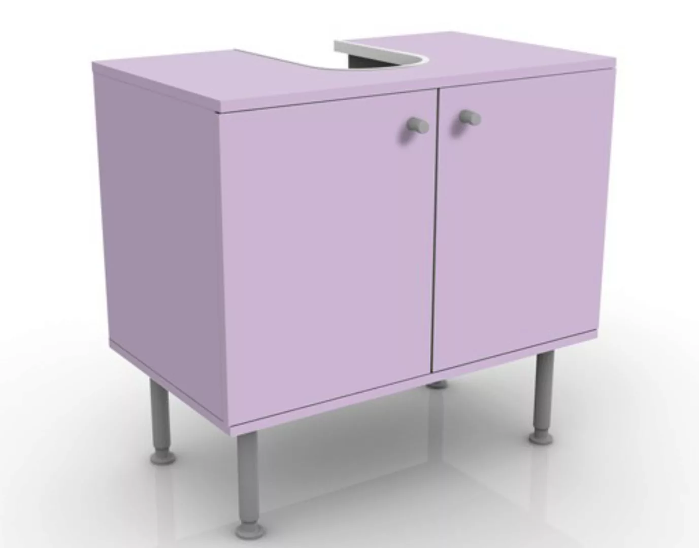 Waschbeckenunterschrank Unifarben Colour Lavender günstig online kaufen