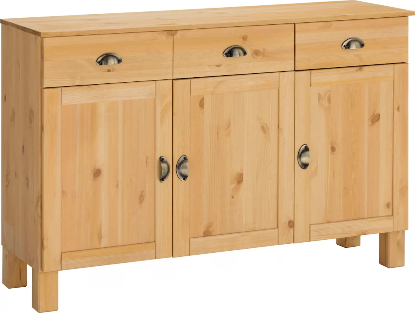 Home affaire Unterschrank "Oslo", 125 cm breit, 38 cm tief, als Sideboard, günstig online kaufen