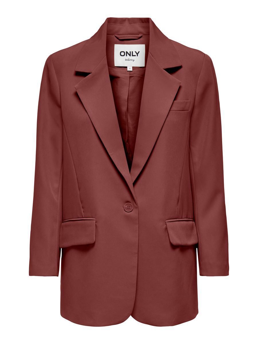 ONLY Langer Blazer Damen Braun günstig online kaufen