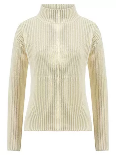 Pullover Stehkragen Peter Hahn weiss günstig online kaufen