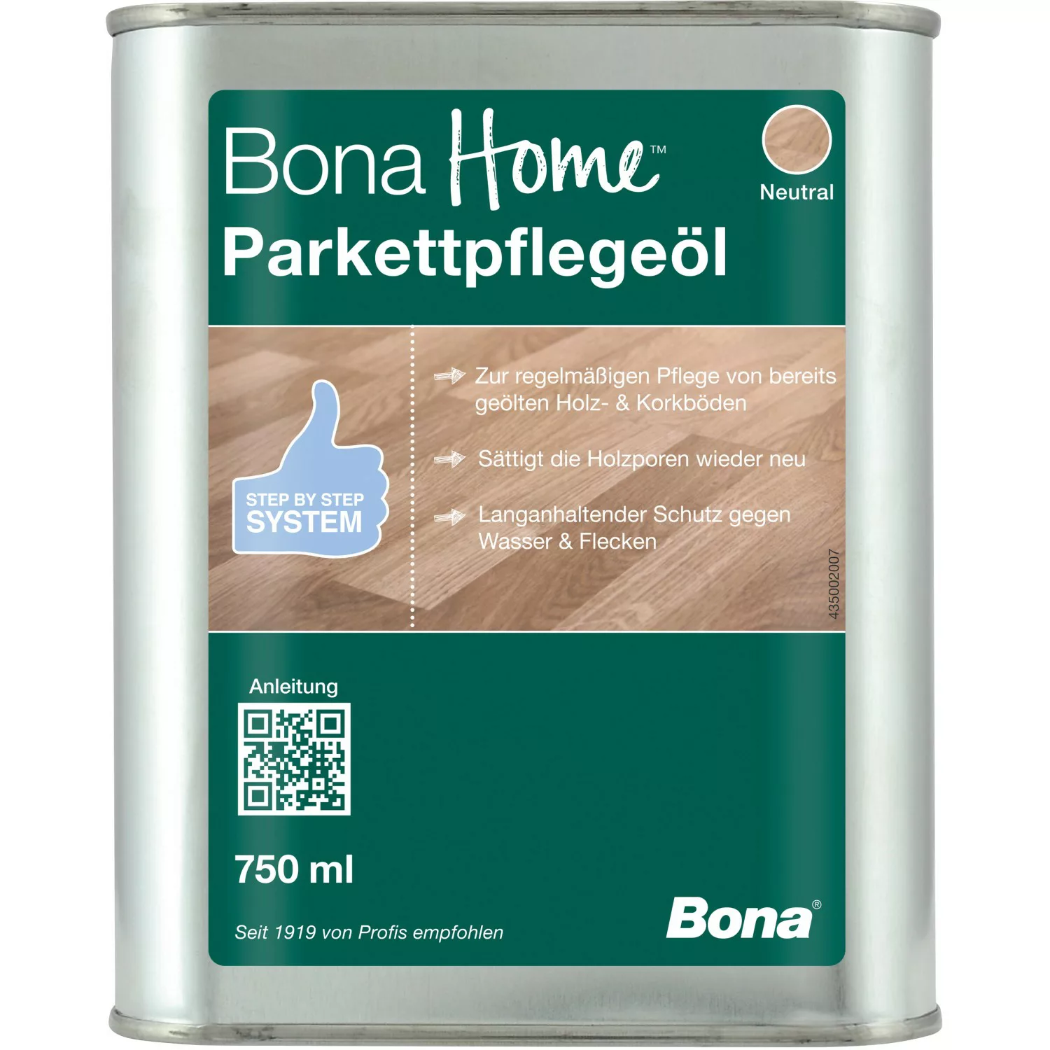 Bona Parkettpflegeöl Neutral 750 ml günstig online kaufen