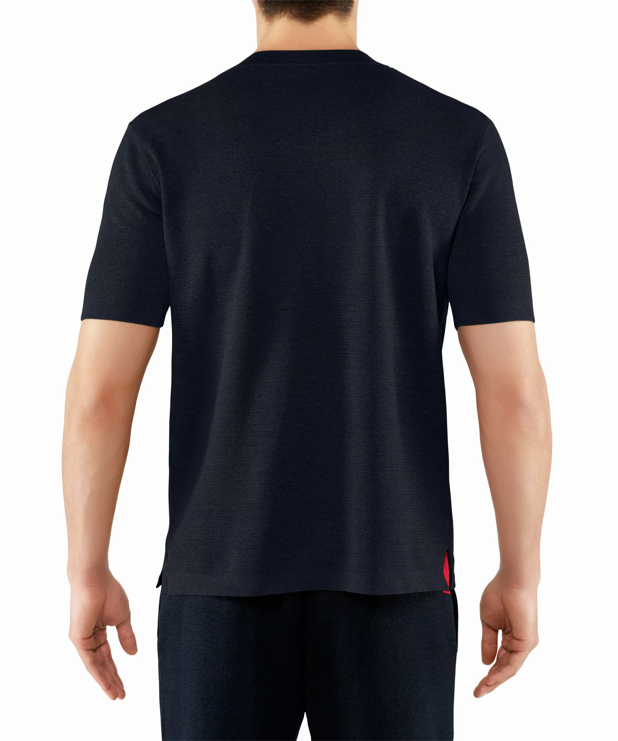 FALKE Herren T-Shirt Rundhals, XXL, Blau, Uni, Leinen, 60072-643706 günstig online kaufen