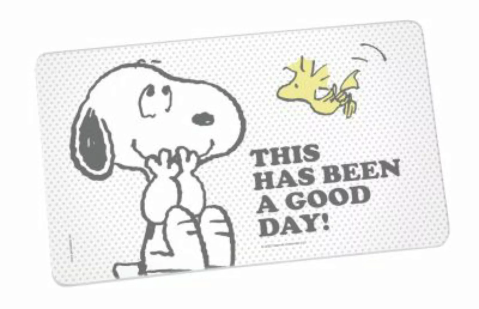 Geda Labels Frühstücksbrettchen Snoopy Good Day Frühstücksbrettchen bunt günstig online kaufen