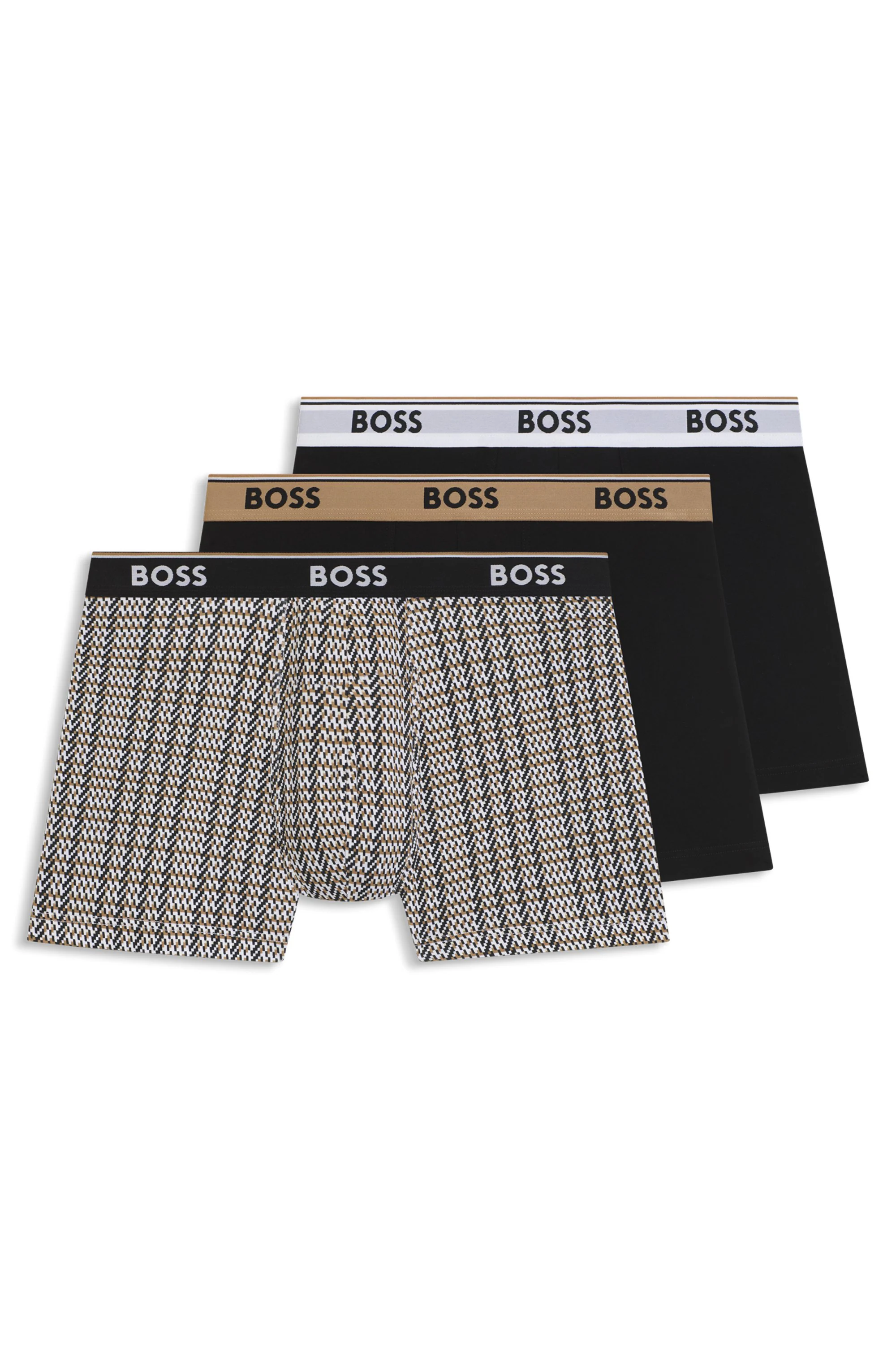BOSS Boxershorts "BoxerBr 3P Power Des", (3 St.) günstig online kaufen