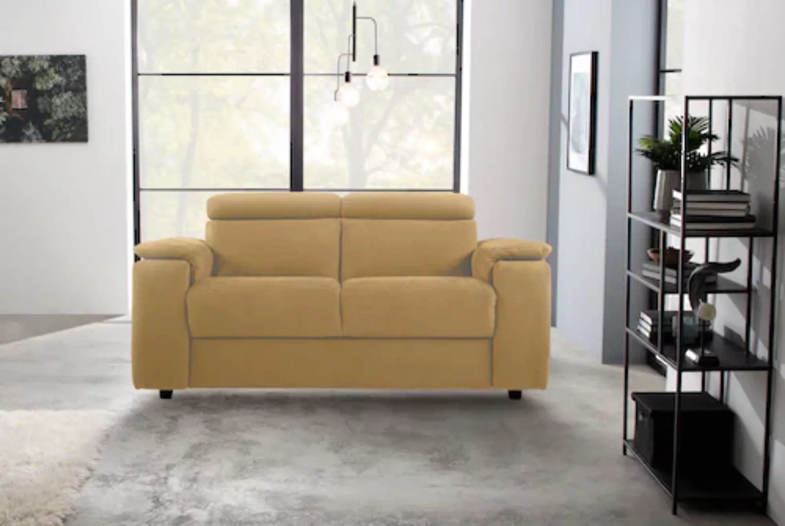 Nicoletti Home 2-Sitzer "Seattle", Breite 170 cm, wahlweise mit oder ohne e günstig online kaufen