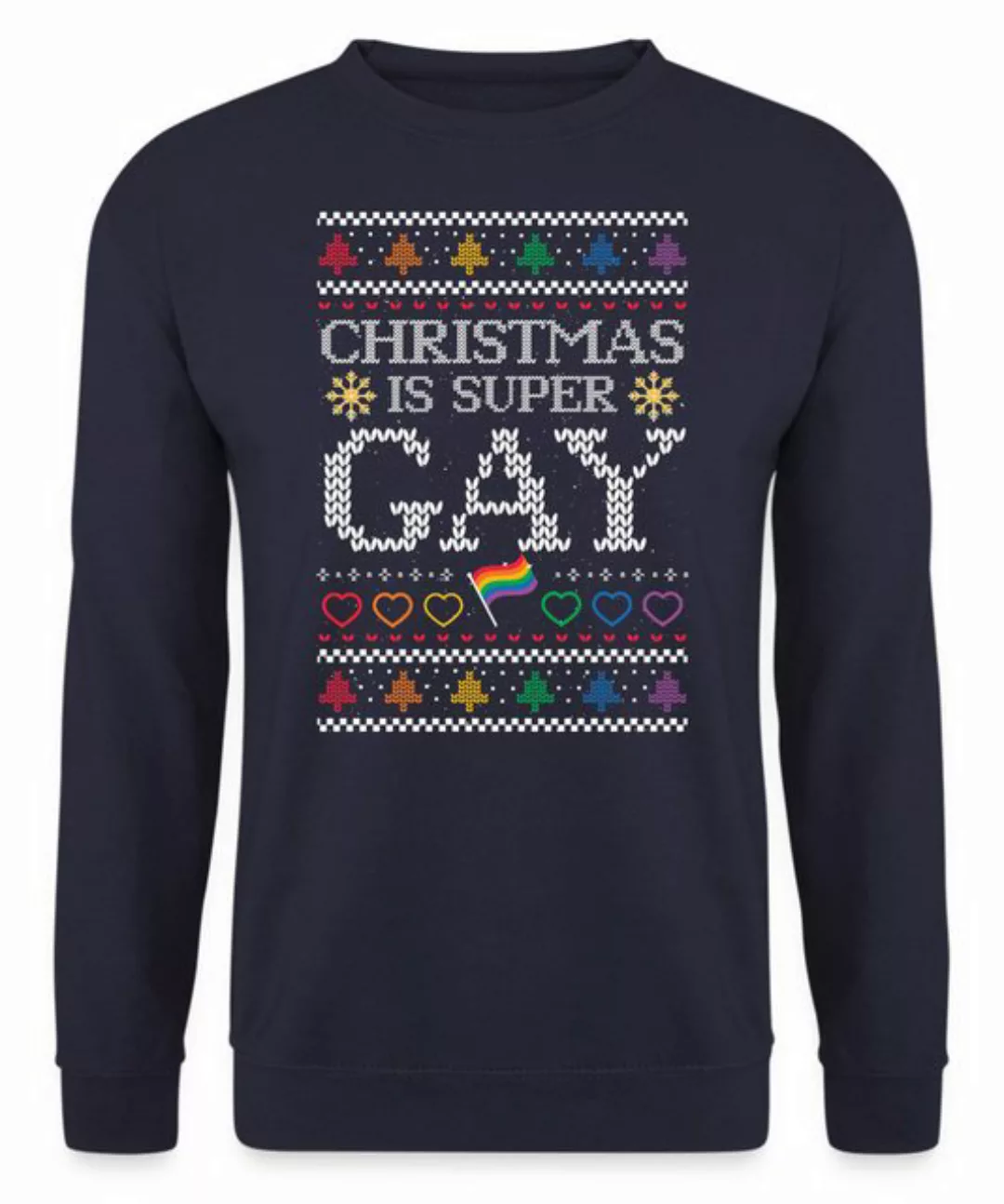 Quattro Formatee Sweatshirt LGBT Gay Christmas - Weihnachten X-mas Weihnach günstig online kaufen