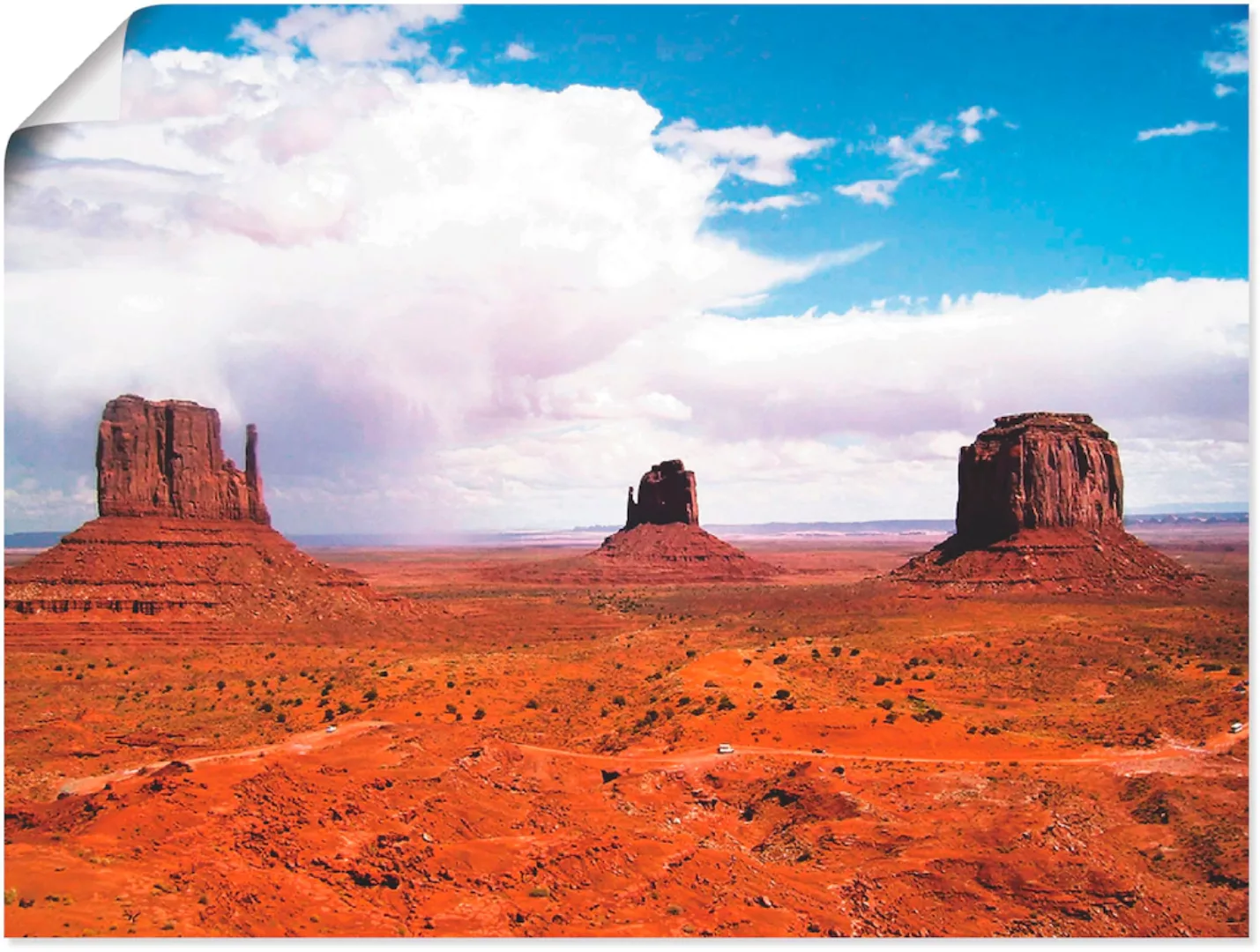 Artland Poster "Grand Canyon Californien", Amerika, (1 St.), als Leinwandbi günstig online kaufen